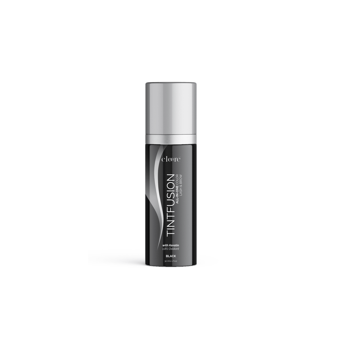 Augenbrauen- & Wimpernfarbe Black – TINTFUSION All-in-One mit Keratin | eloore®