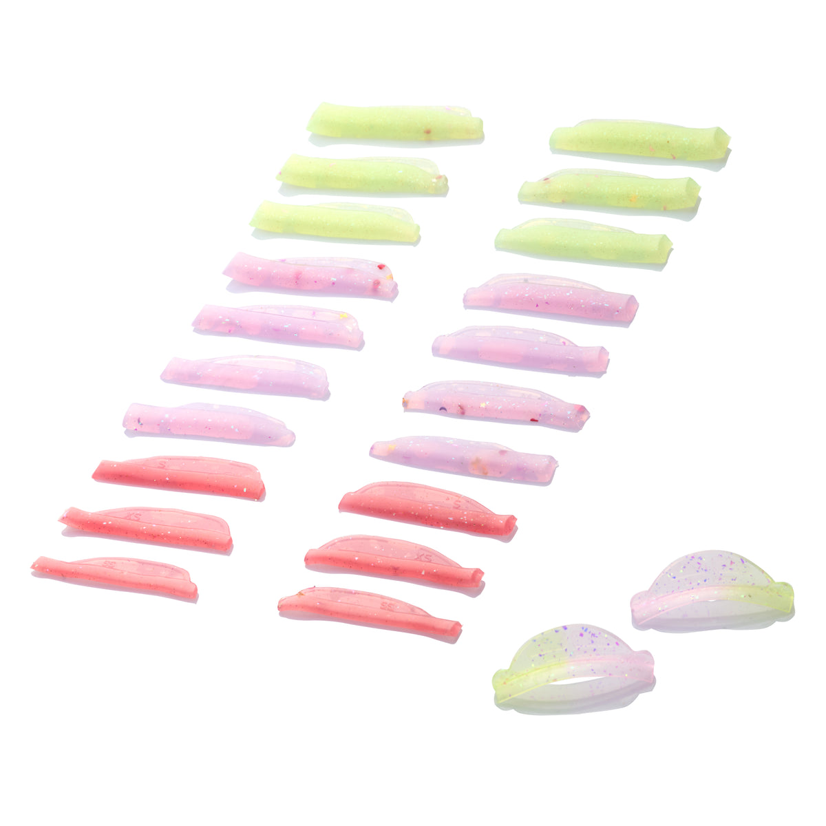 Helya Silikonpads – Hybrid LU-Curl für Wimpernlifting | 10 Paar