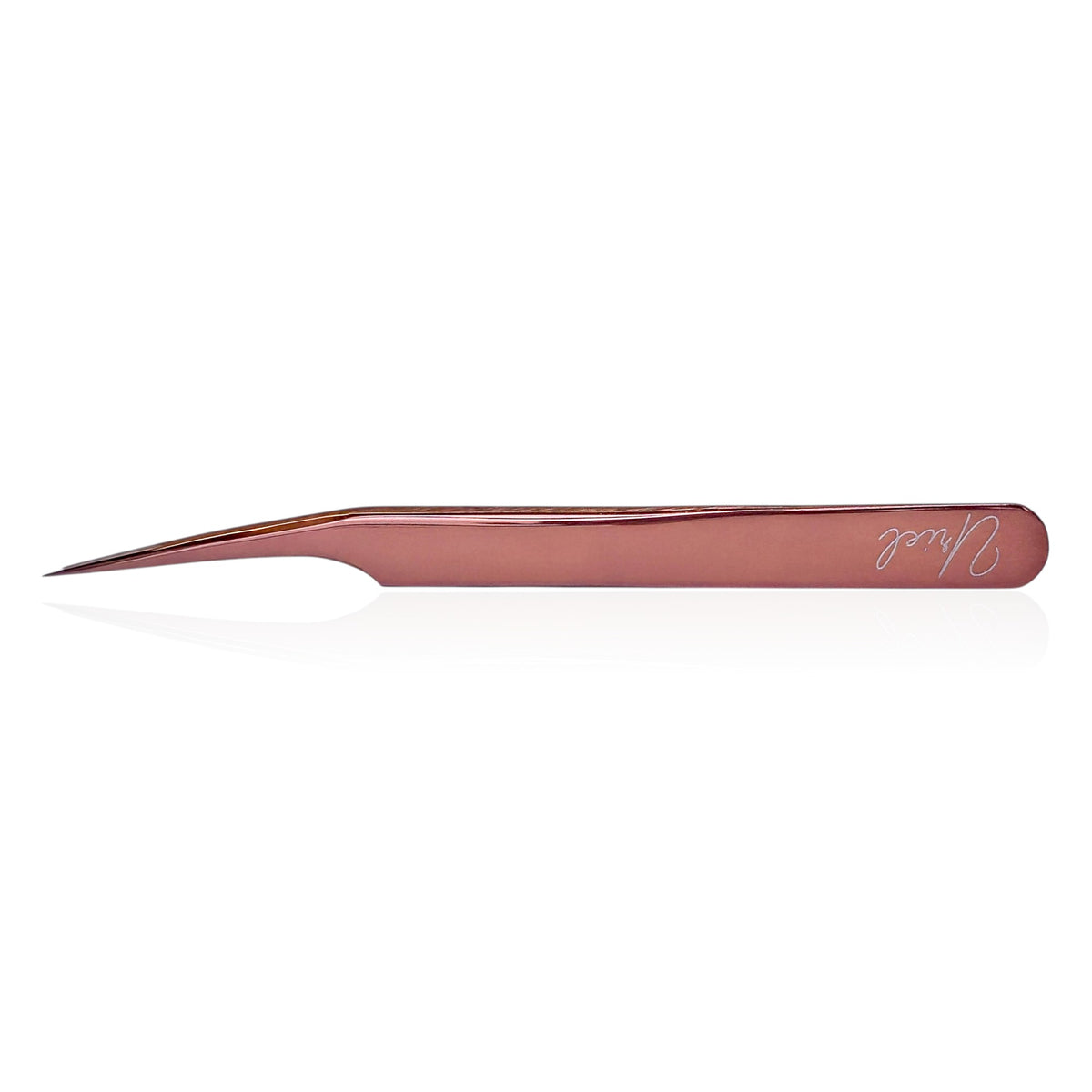 NANO COLLECTION – Uriel | Gerade Isolationspinzette Rosegold | 12 cm