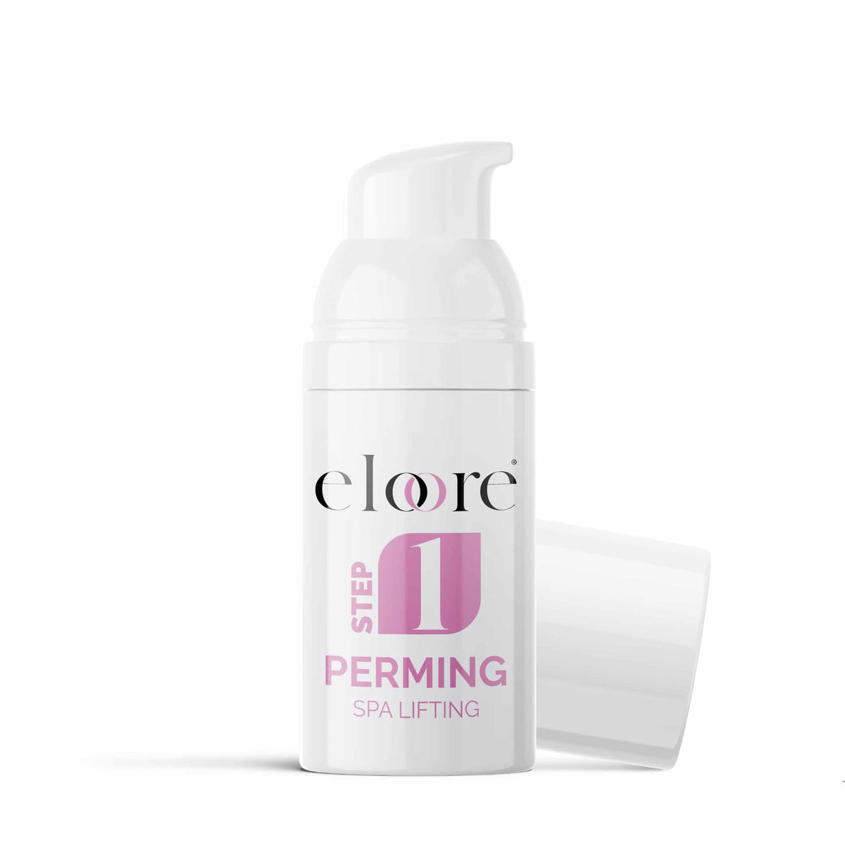 Flasche mit 10ml eloore Cysteamine Perming Lotion für Wimpern und Augenbrauen