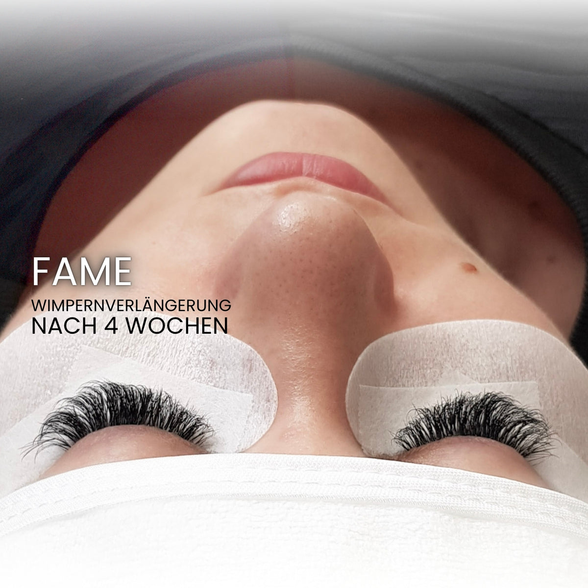 FAME INVISIBLE transparenter Wimpernkleber – Haltbarkeit der Wimpernverlängerung nach 4 Wochen