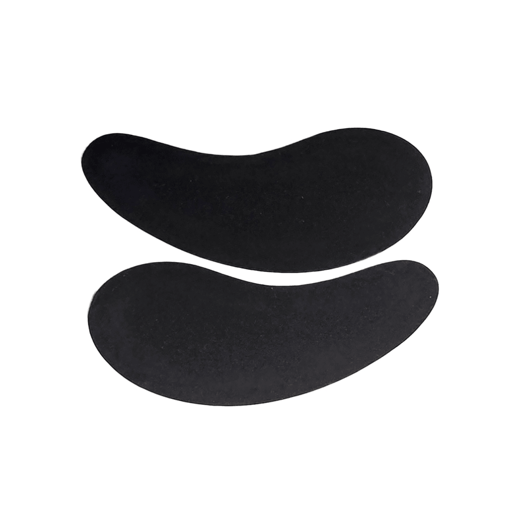Schwarze Hydrogel Augenpads  | UV & LED Wimpernverlängerung | 50 Paar | 100 Stück