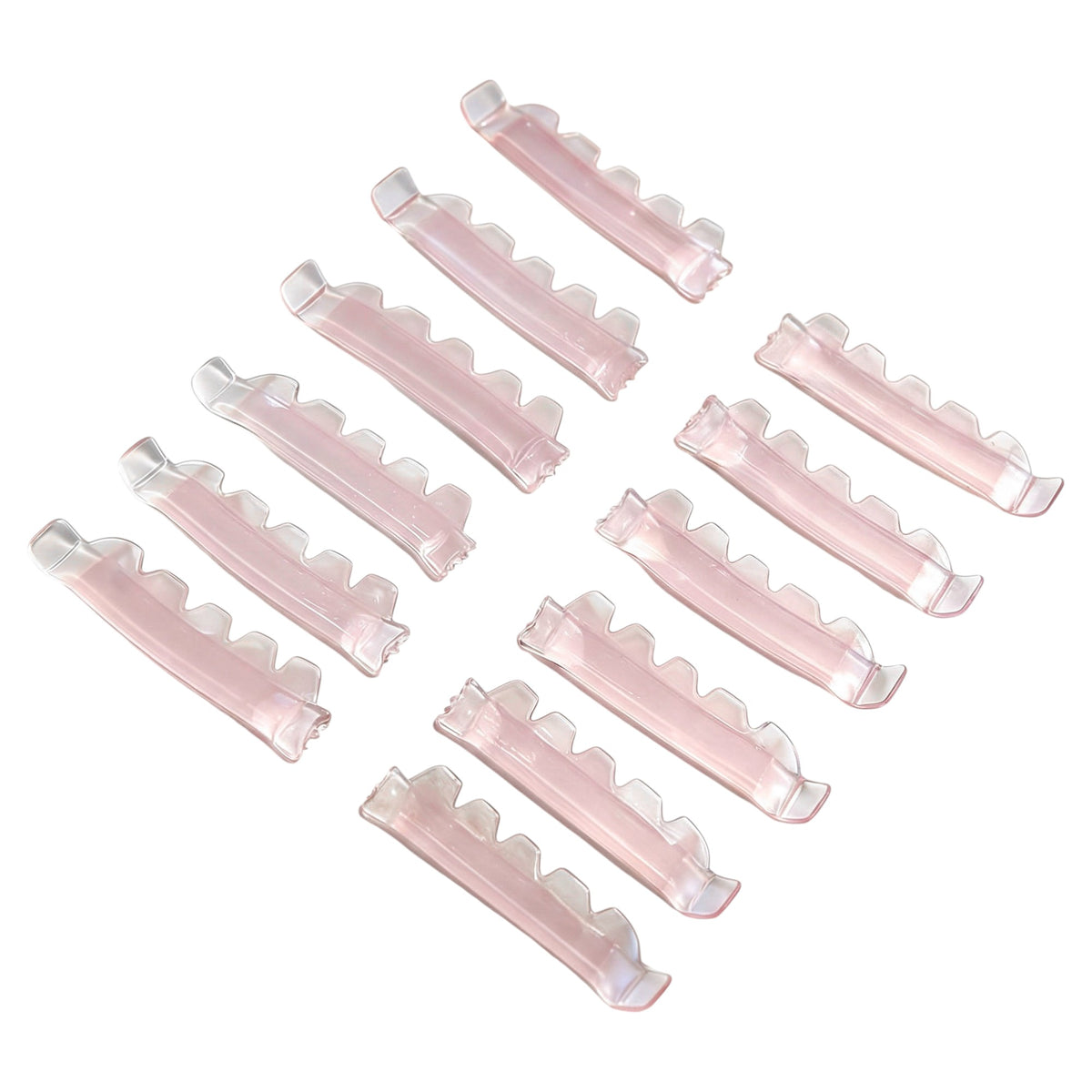 Aveline Silikonpads – U-Curl Flat Pads für Wimpernlifting | 6 Paar